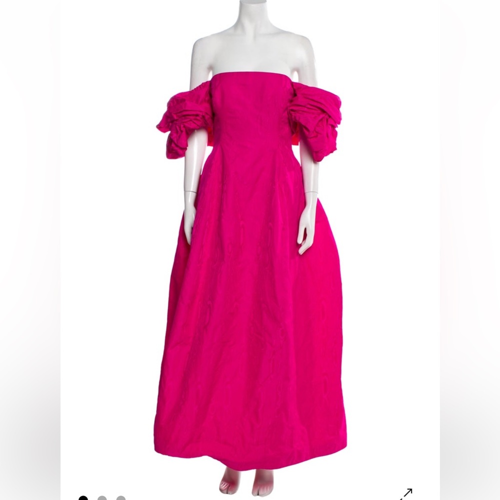 Prabal Gurung Fuchsia Dress